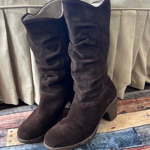 Boots suede